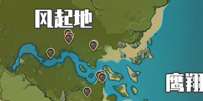 原神小姜四个躲藏点位置详细介绍（探索原神世界中小姜隐藏的四个秘密之地）