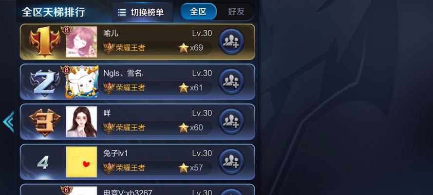 王者荣耀1区达到多少星才能获得荣耀？如何快速提升星星数？